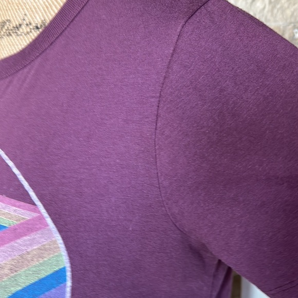 Pink Floyd Dark Side of the Moon maroon crew neck concert graphic t-shirt - Picture 4 of 12